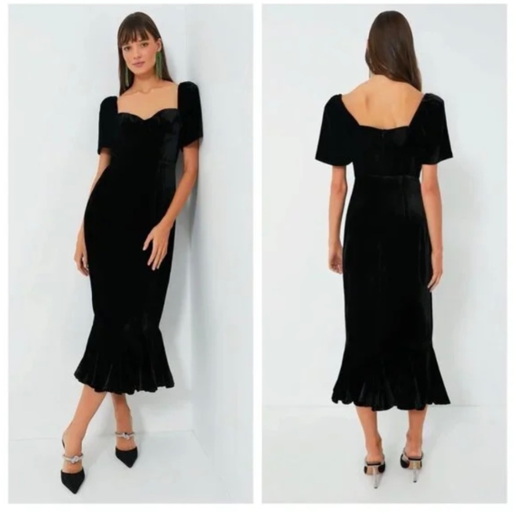 Rhode Ramona dress black velvet - Picture 7 of 7
